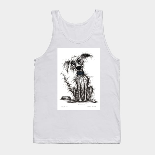 Ugly dog Tank Top by Keith Mills